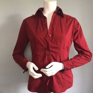 Red blouse